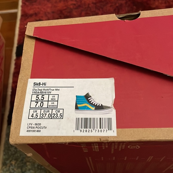 Vans Sk8 Hi zigzag multi true white - Picture 9 of 9